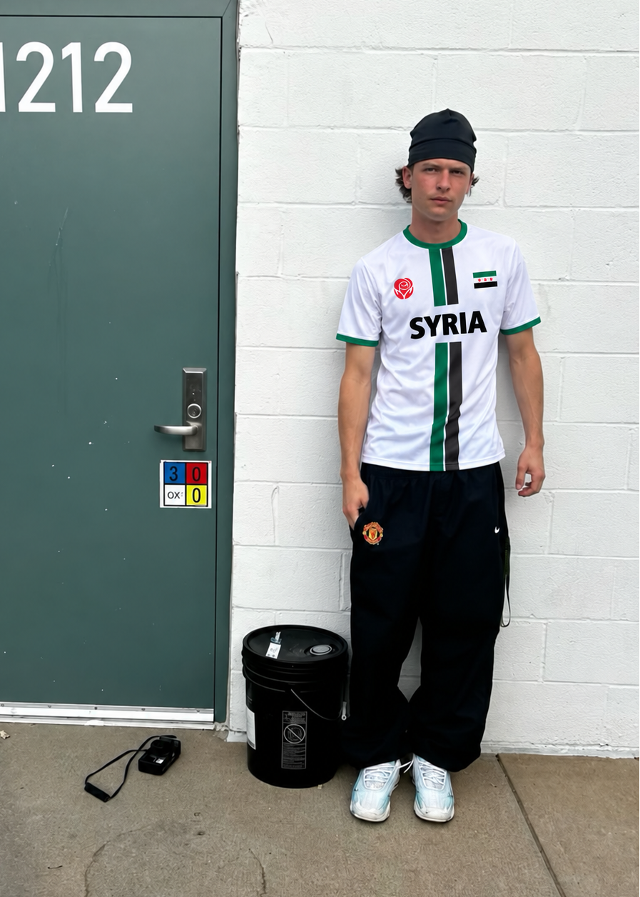 Syria Jersey White - worn