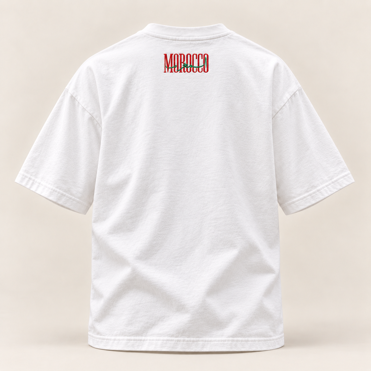 Morocco Heritage T-Shirt White - back