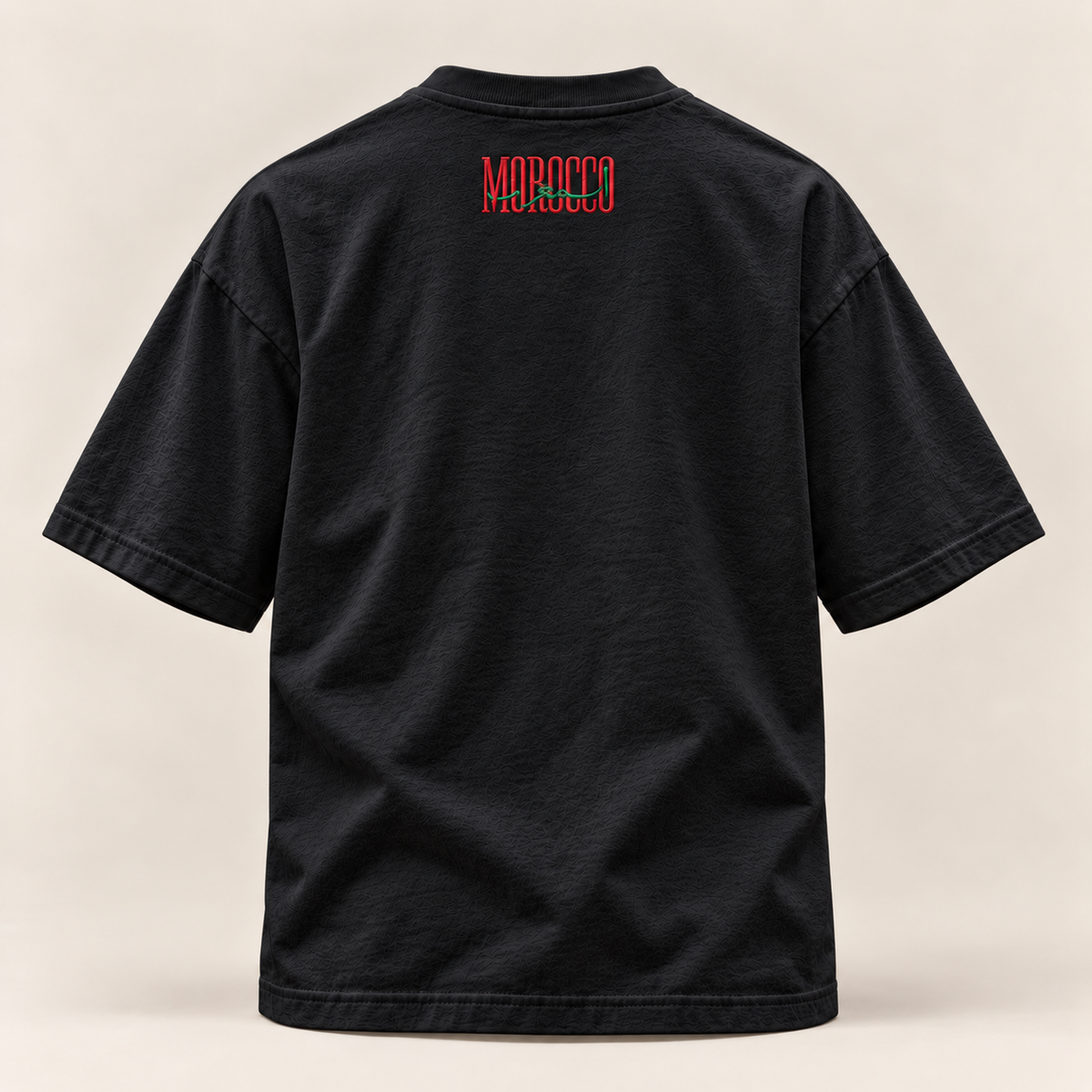 Morocco Heritage T-Shirt Black - back