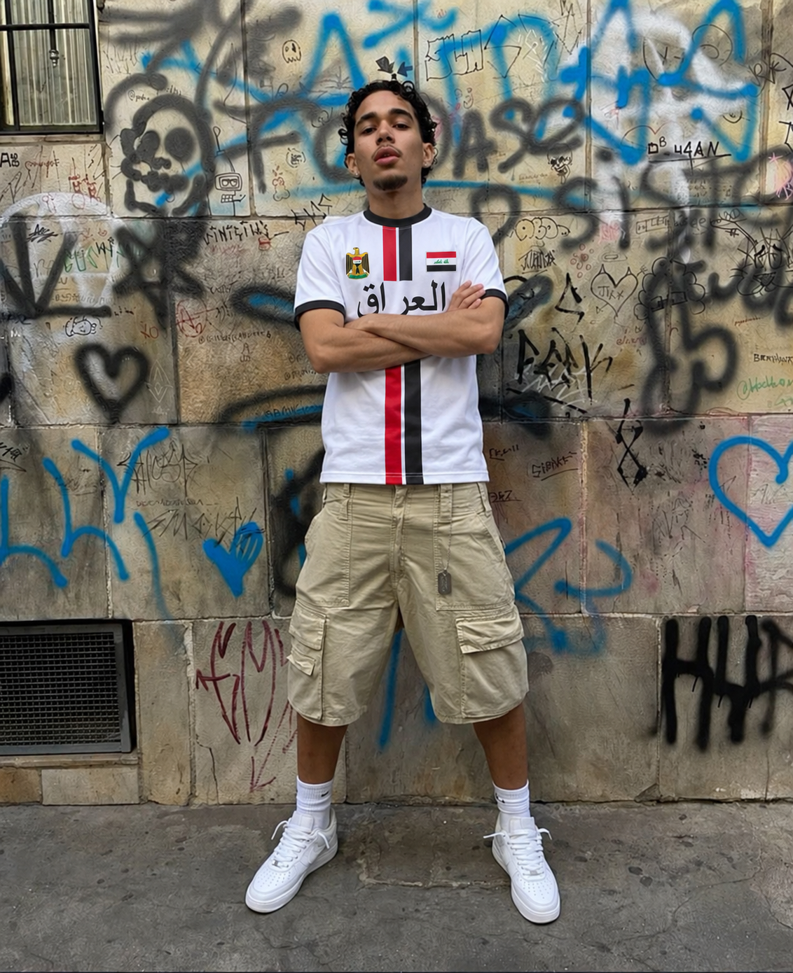 Iraq Jersey — White