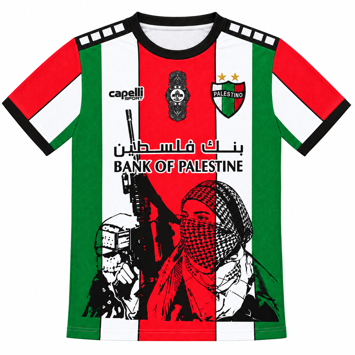 Palestino Jersey Stripes - view 2