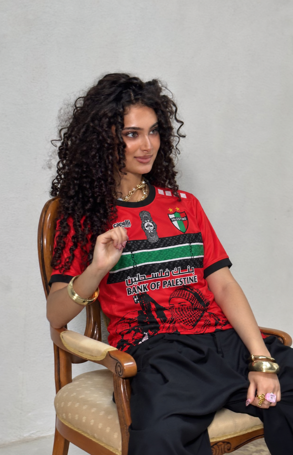 Palestino Jersey — Red