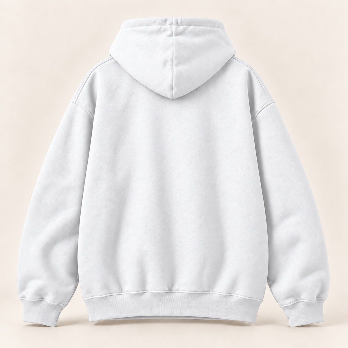 Morocco Hoodie White - back